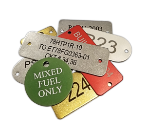 Engraved Metal ID Tags