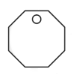 Octagonal Tag